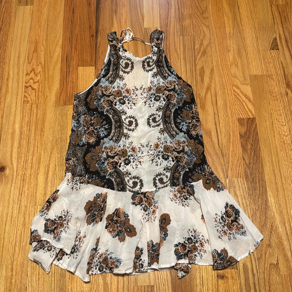 Free People Dobby Dot Slip Ivory Combo - Picture 5 of 8